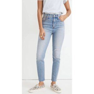 Madewell The Tall Perfect Vintage Jean Coffey Wash Worn-In Sz 26 Tall MC493 $135